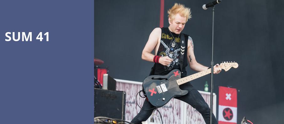 Sum 41, Red Hat Amphitheater, Raleigh