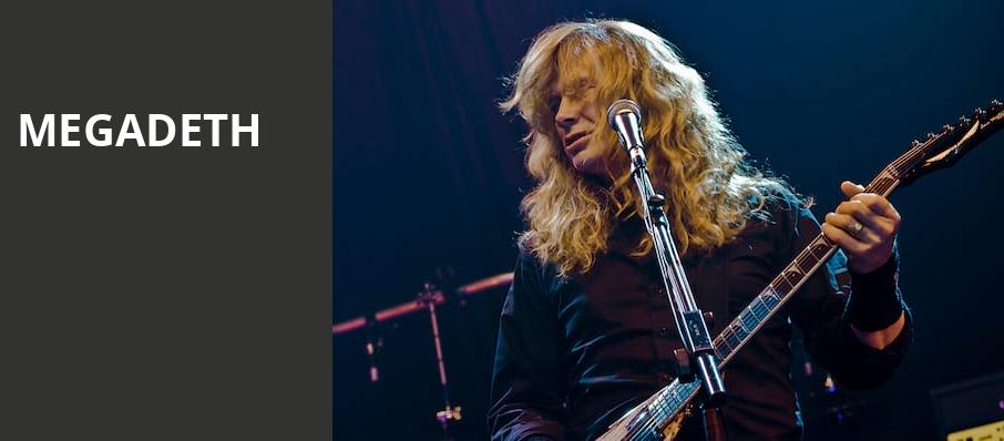 Megadeth, Coastal Credit Union Music Park, Raleigh
