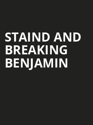 Staind and Breaking Benjamin Poster