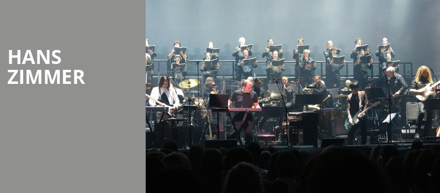 Hans Zimmer, PNC Arena, Raleigh