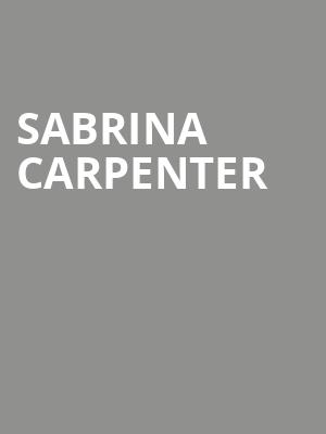 Sabrina Carpenter, The Ritz, Raleigh