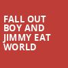 Fall Out Boy and Jimmy Eat World, PNC Arena, Raleigh